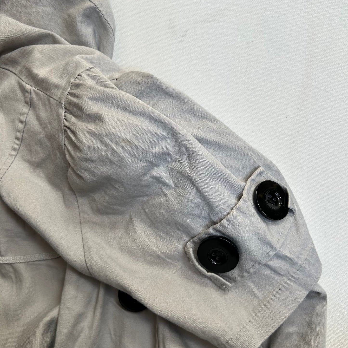 Vintage Preppy Grey Button Dress