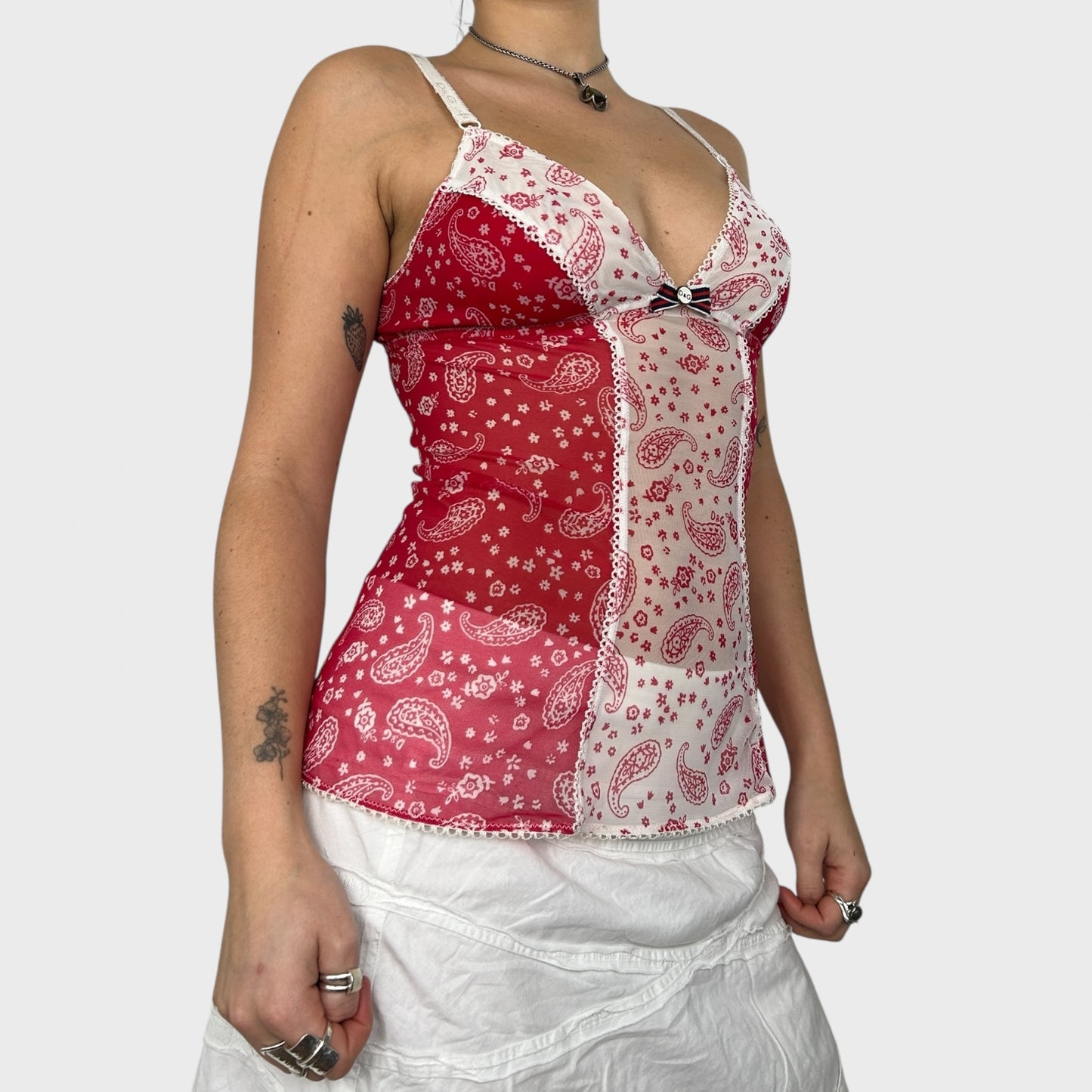 Dolce & Gabbana Mesh Cami – S/M