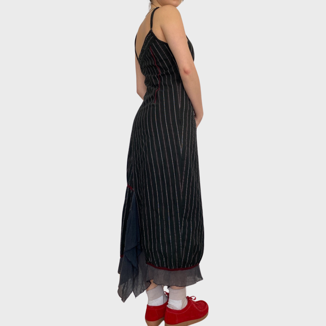 Cop Copine asymmetric strappy dress
