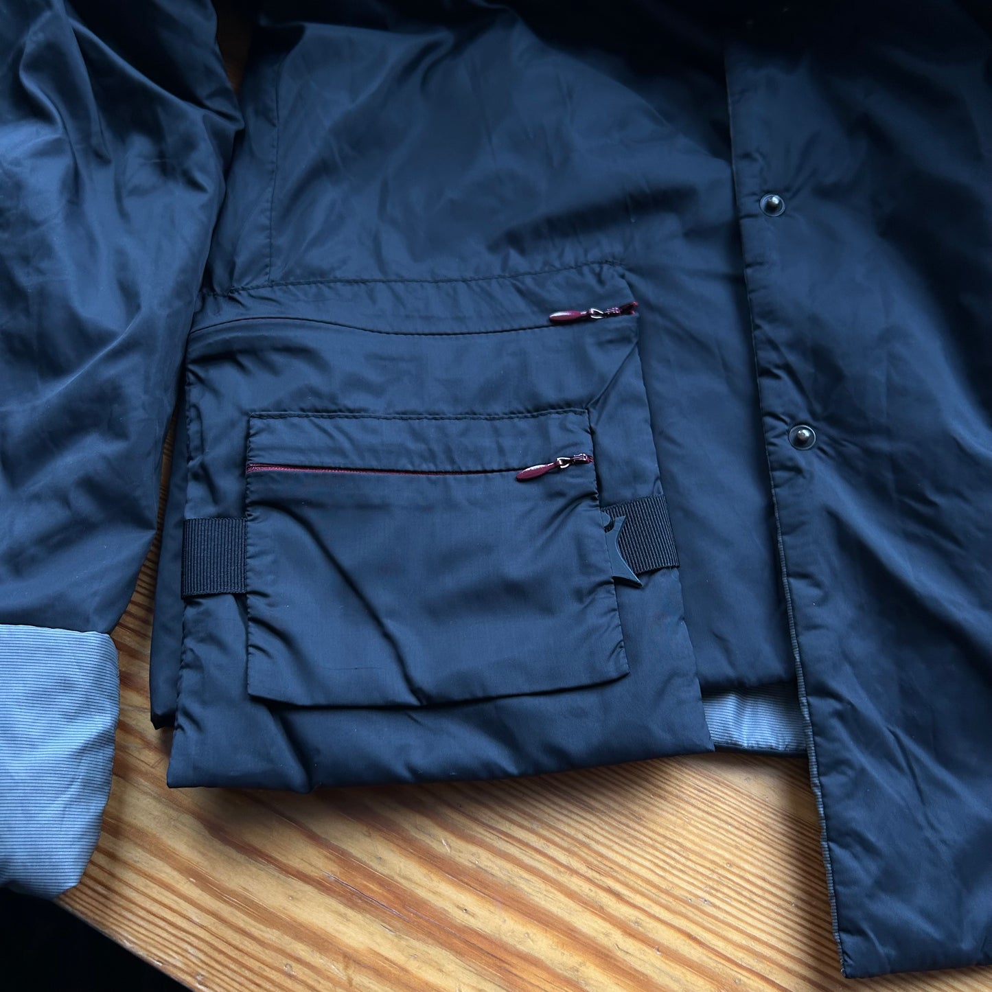 Cop Copine Puffer with Bag Pocket Detail - M