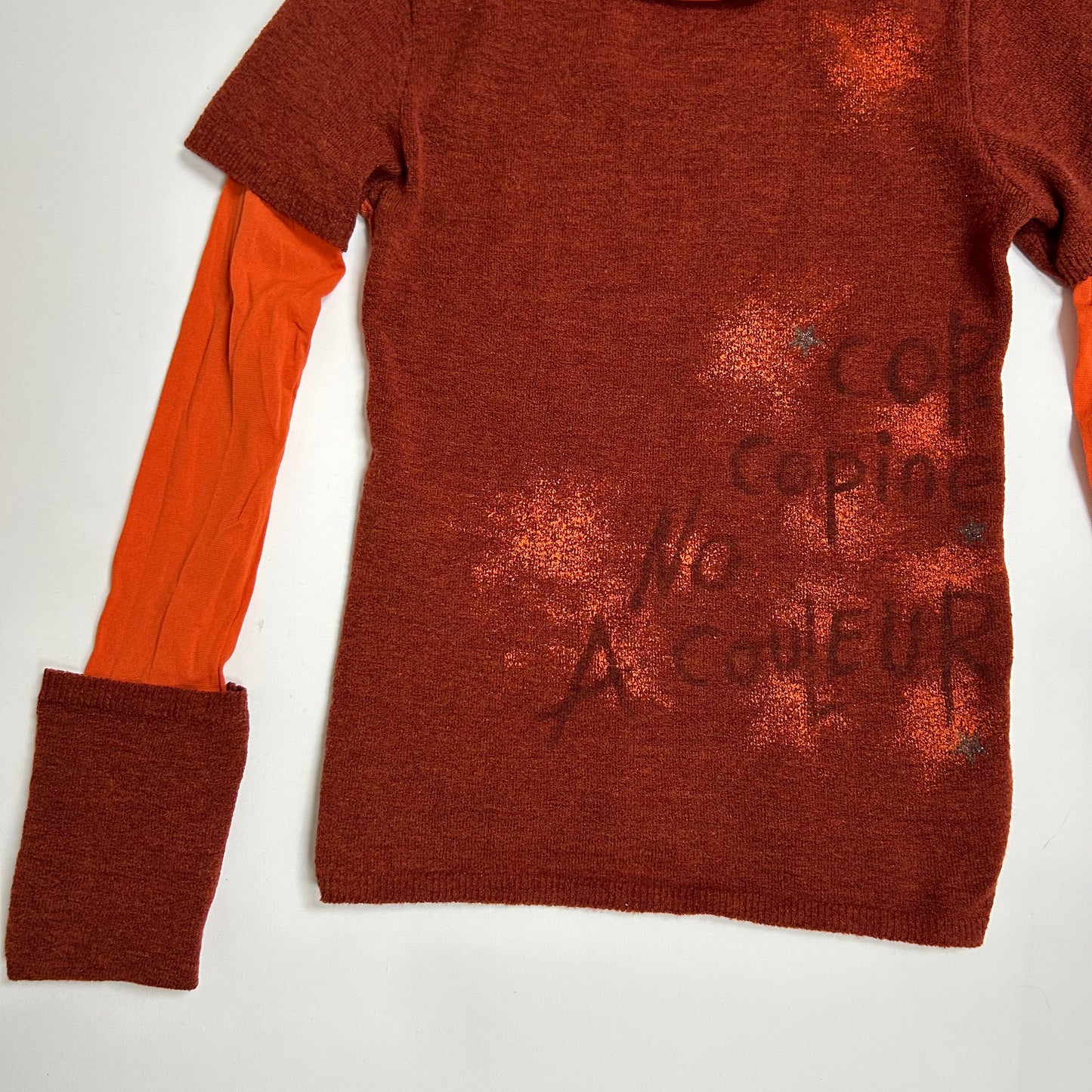 Cop Copine Bi-Material Long Sleeve