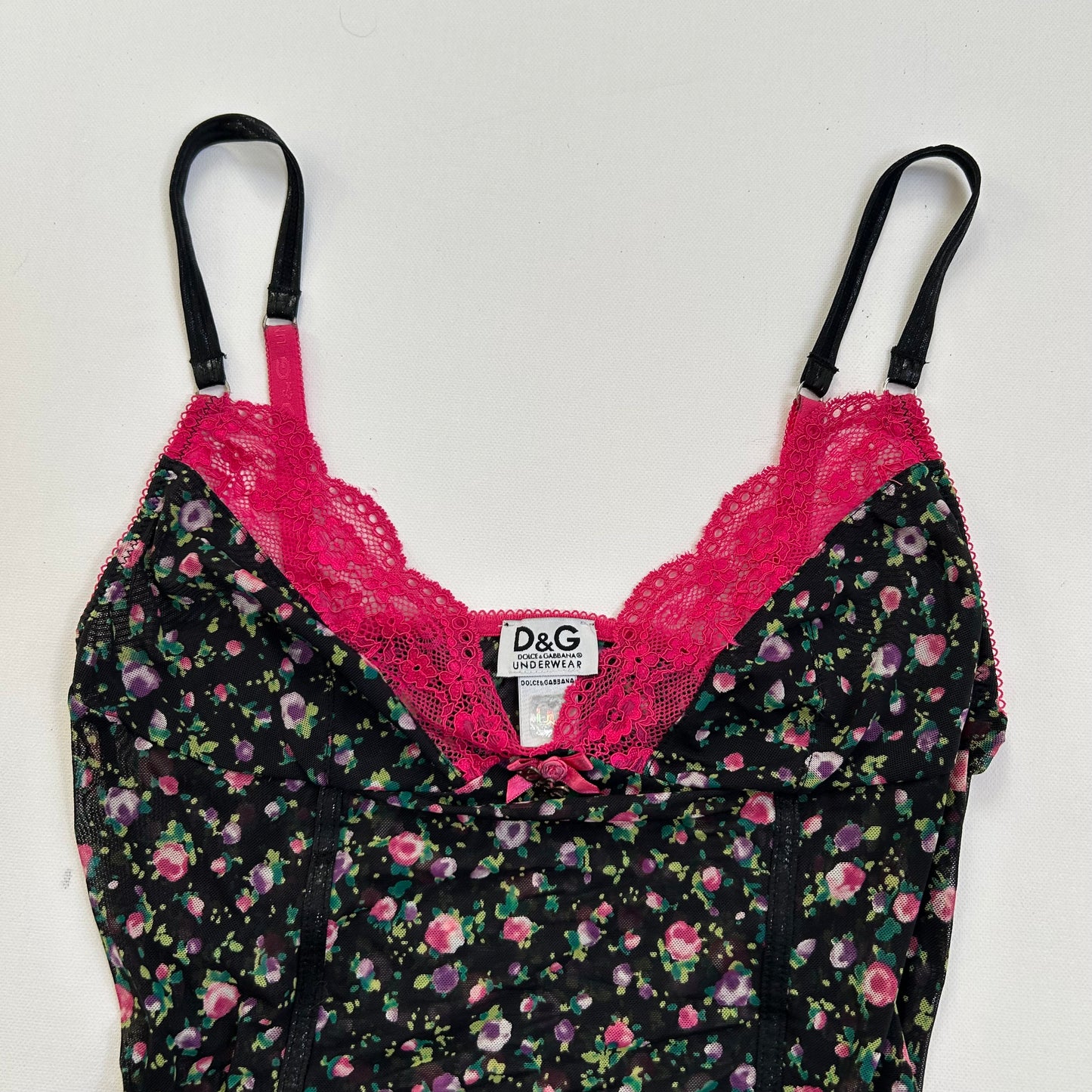 Dolce & Gabbana Floral Mesh Cami