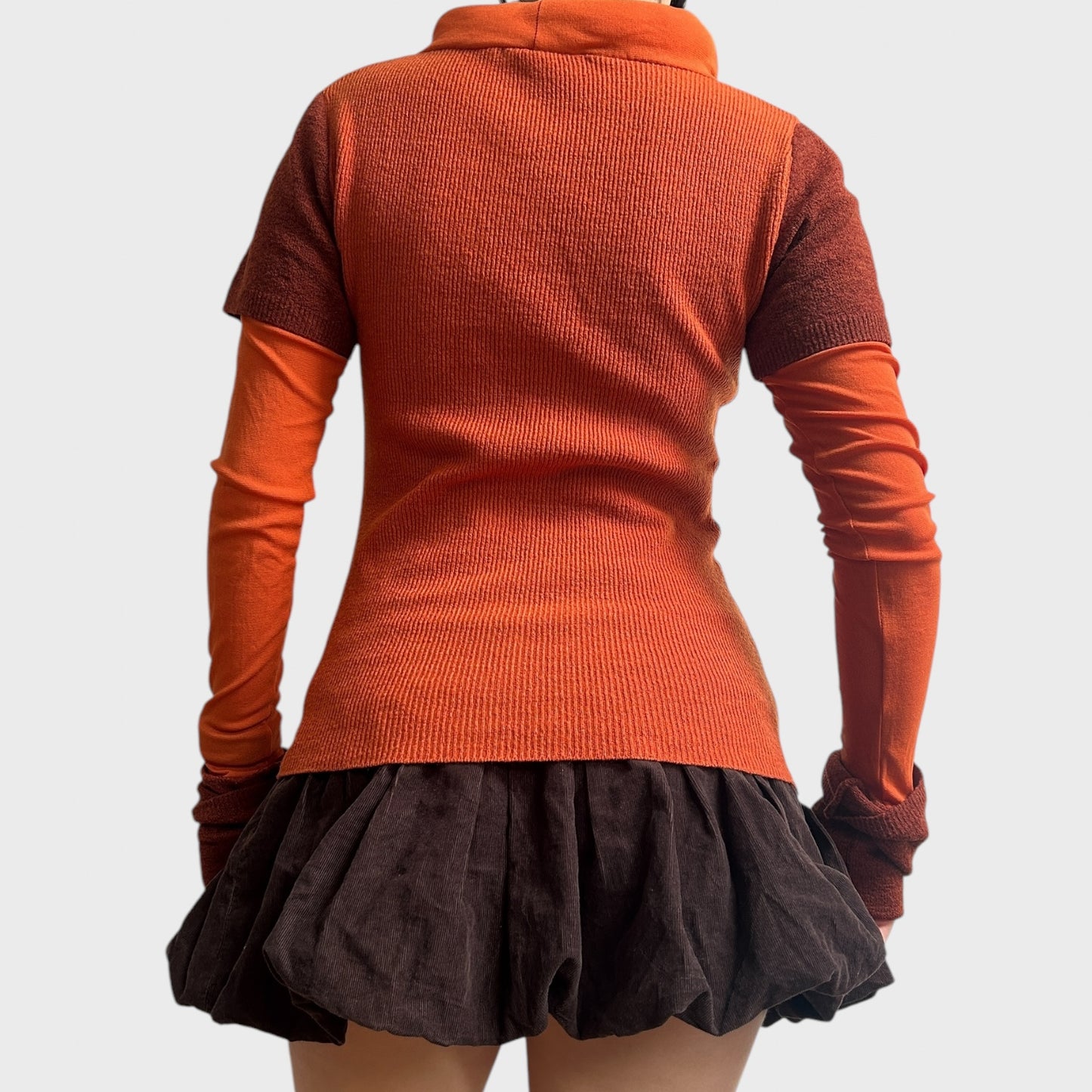 Cop Copine Bi-Material Long Sleeve