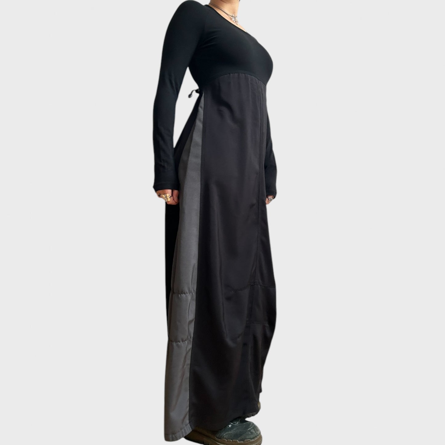 Vintage Cop Copine Archival Ruched Maxi Dress