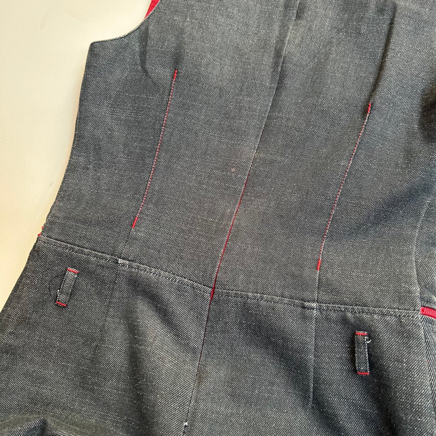Vintage Denim Cop Copine Dress