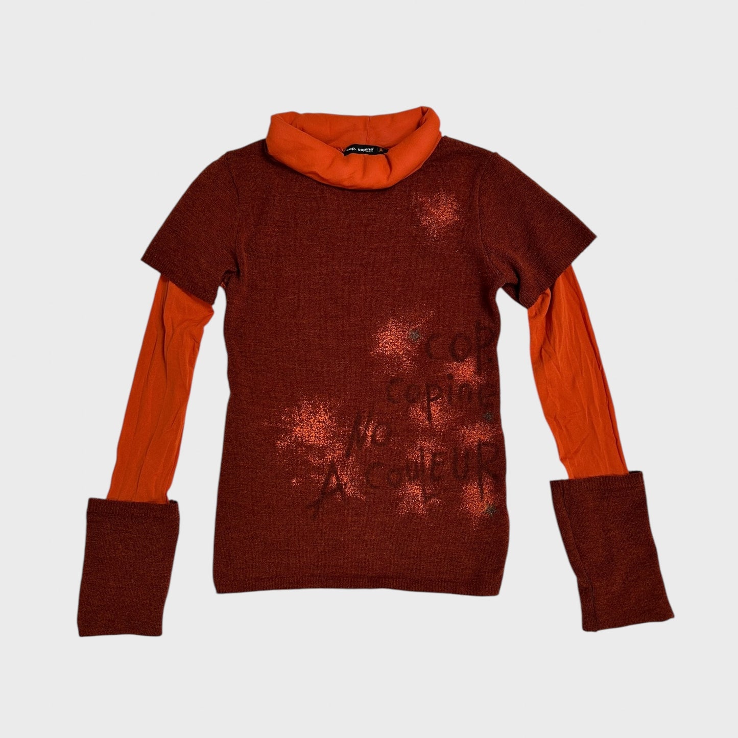 Cop Copine Bi-Material Long Sleeve