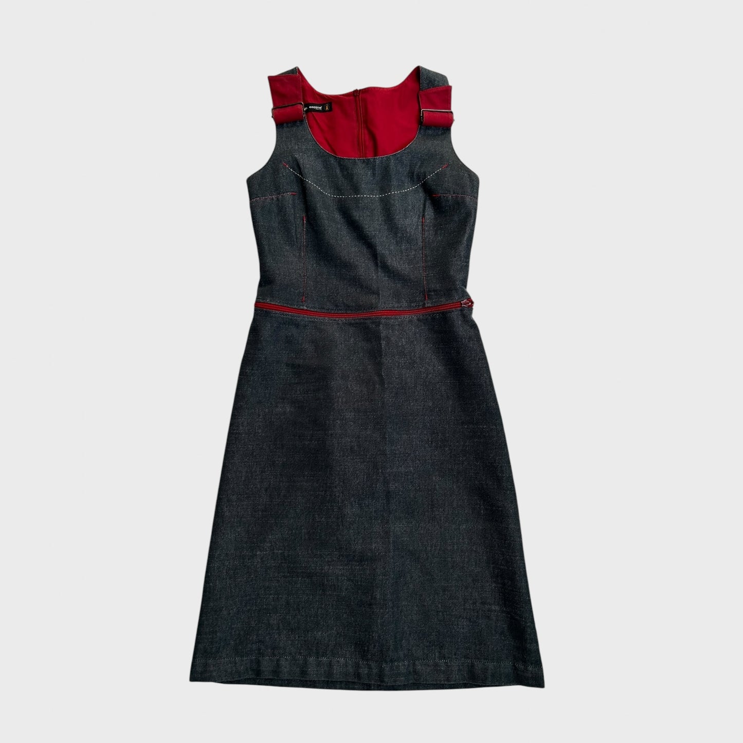 Vintage Denim Cop Copine Dress