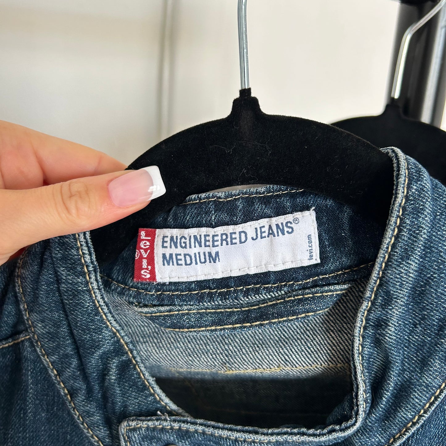 Levi’s Engineered Denim Zip-Up Jacket - M