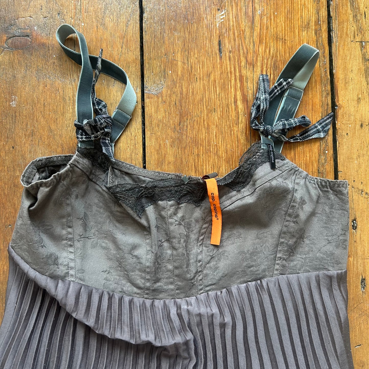 Cop Copine Pleated Mini Dress - L (Faulty)