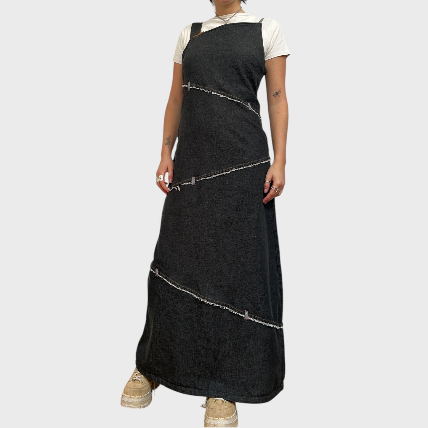 Cop Copine Denim Maxi Dress