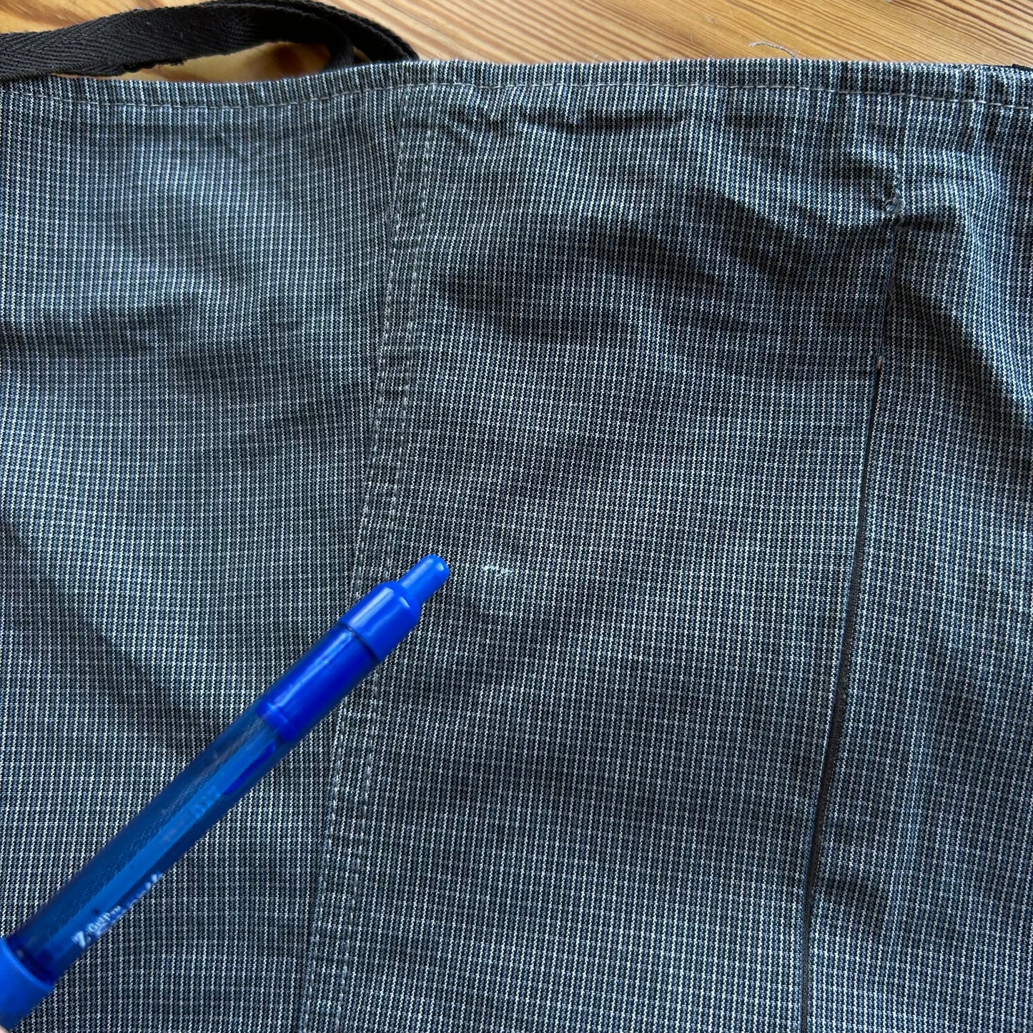 Cop Copine Grey Houndstooth Bustier Top - L