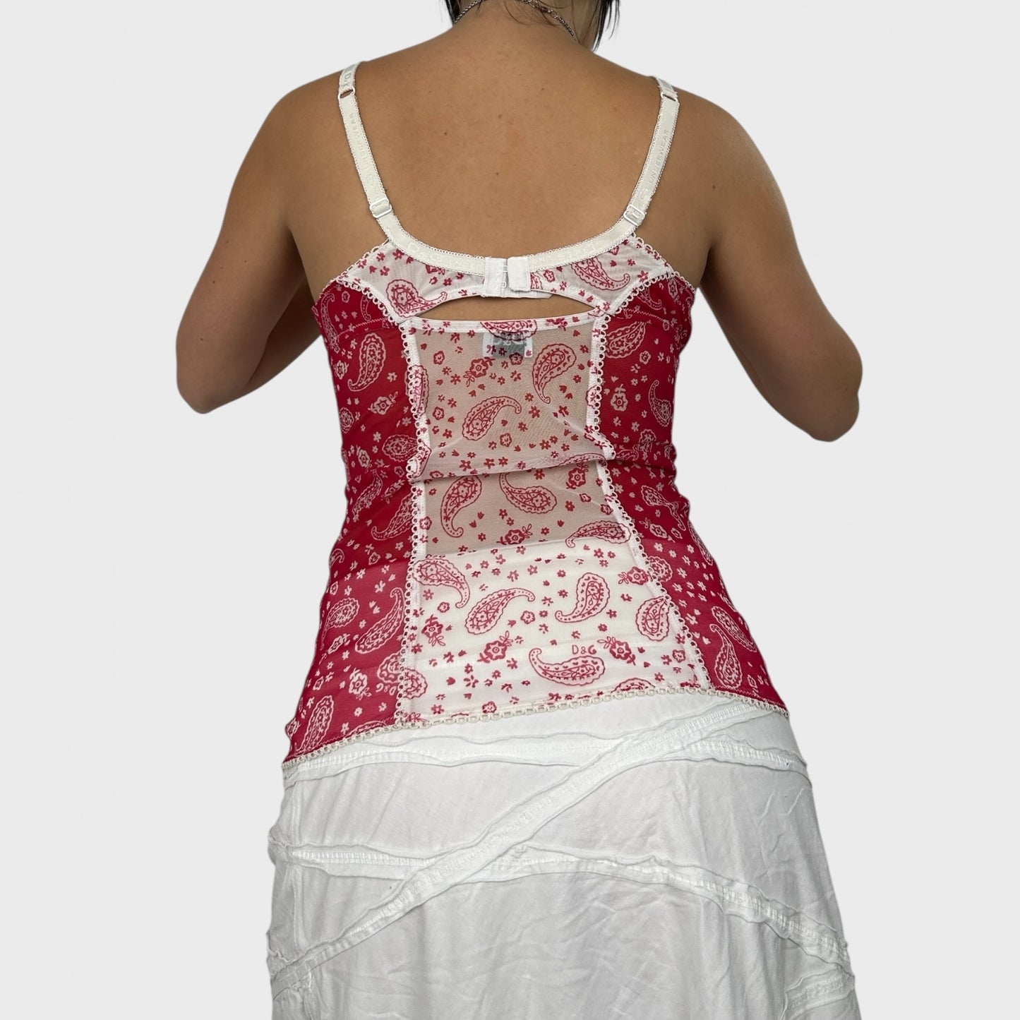 Dolce & Gabbana Mesh Cami – S/M