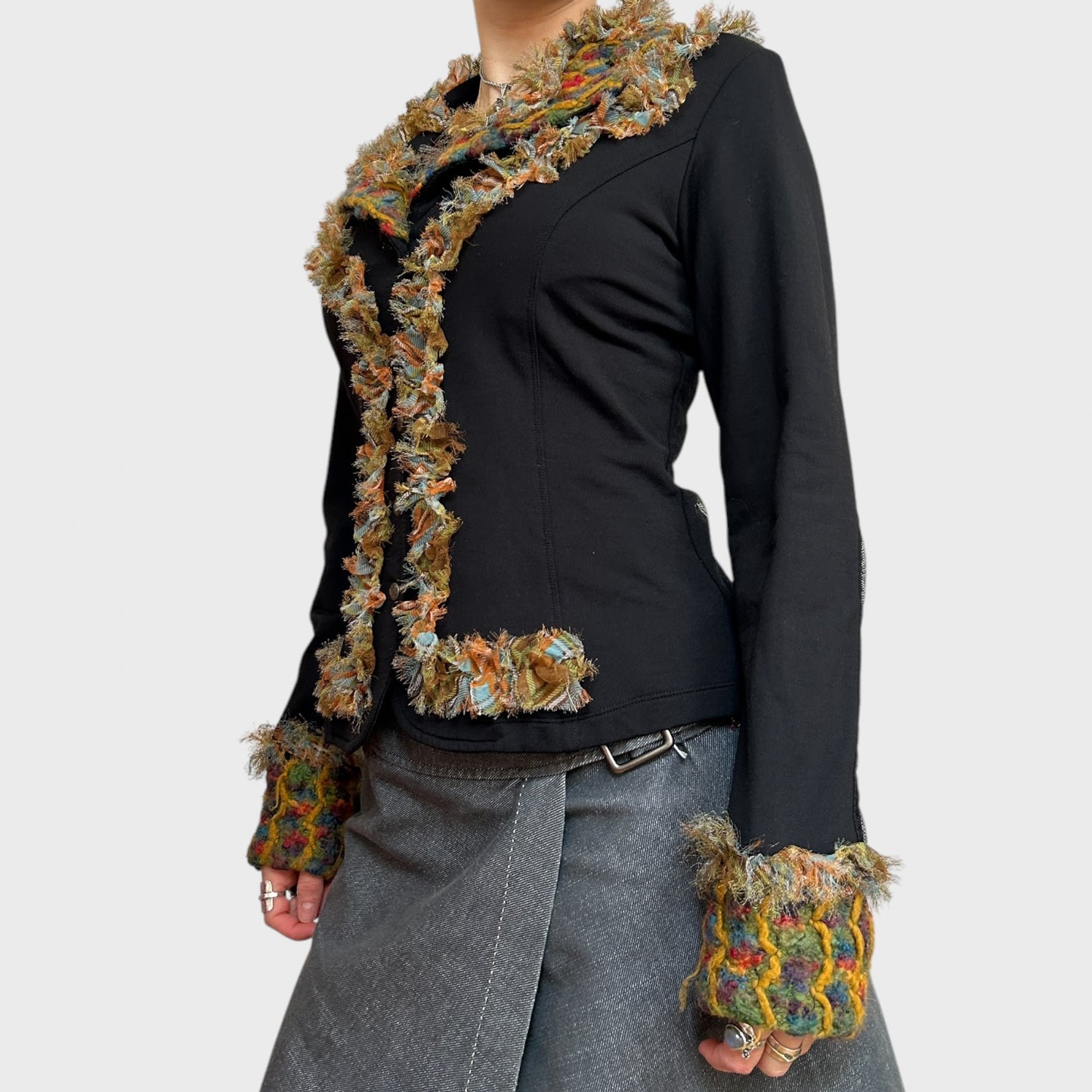 Save the Queen Button Cardigan