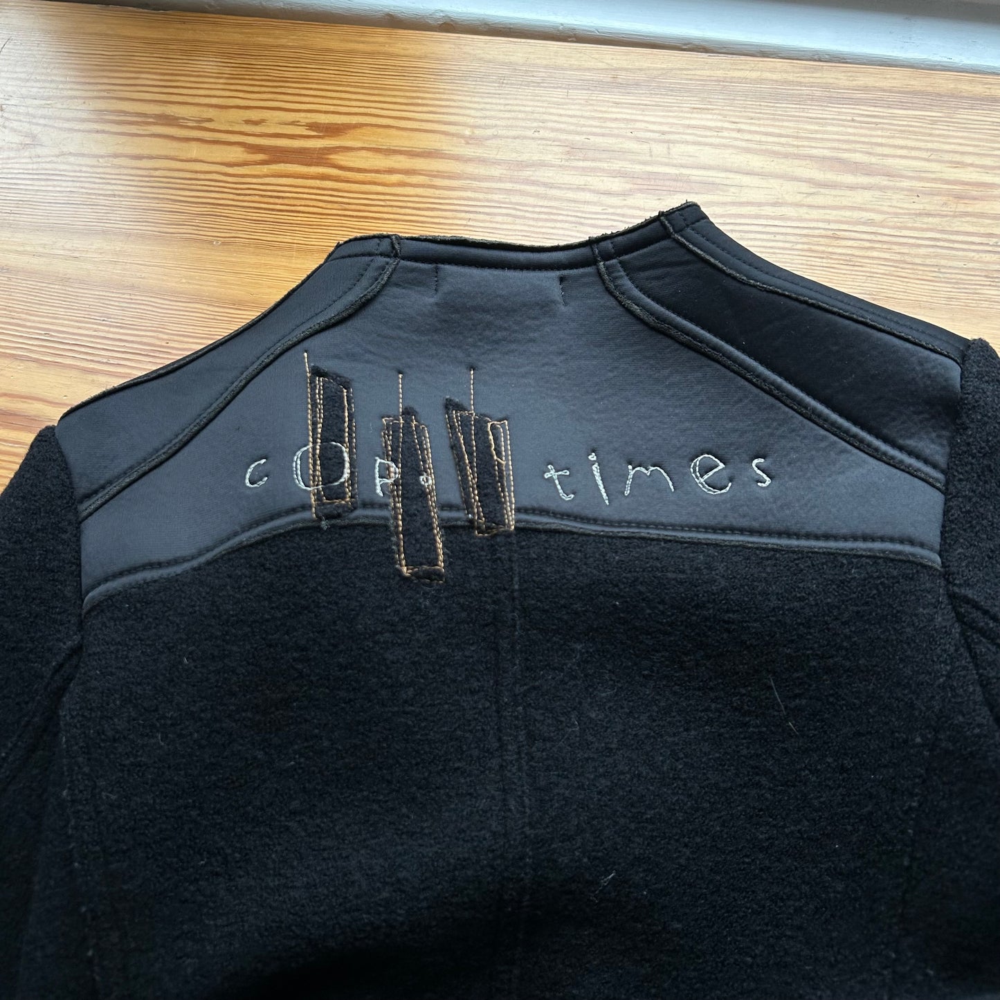 Cop Copine Asymmetric Zip Coat - S/M