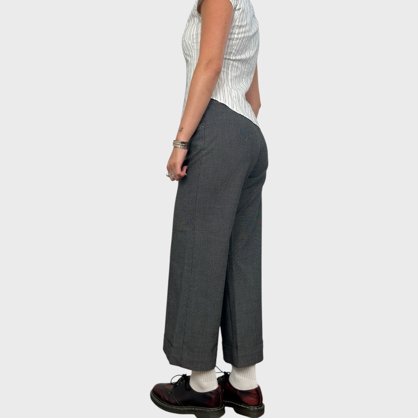 Cop Copine Wide-Leg Trousers - M