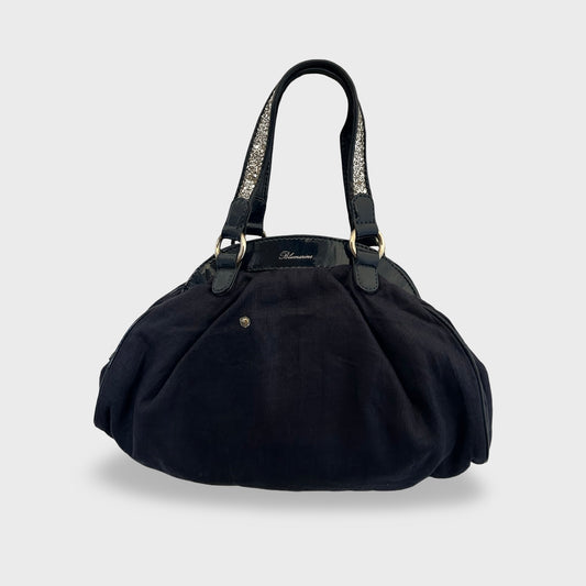 Blumarine 2000s Navy Mini Handbag