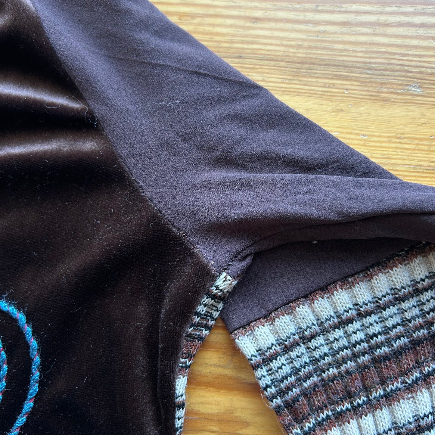 Save The Queen Graphic Floral Striped Long Sleeve - M