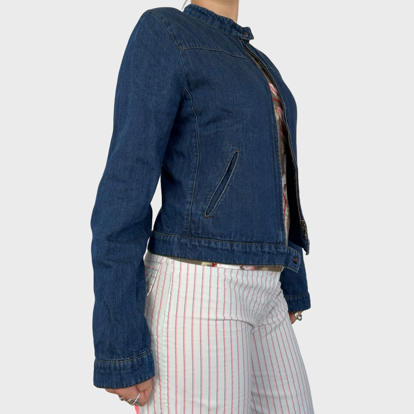 Cop Copine Blue Denim Jacket - S/M
