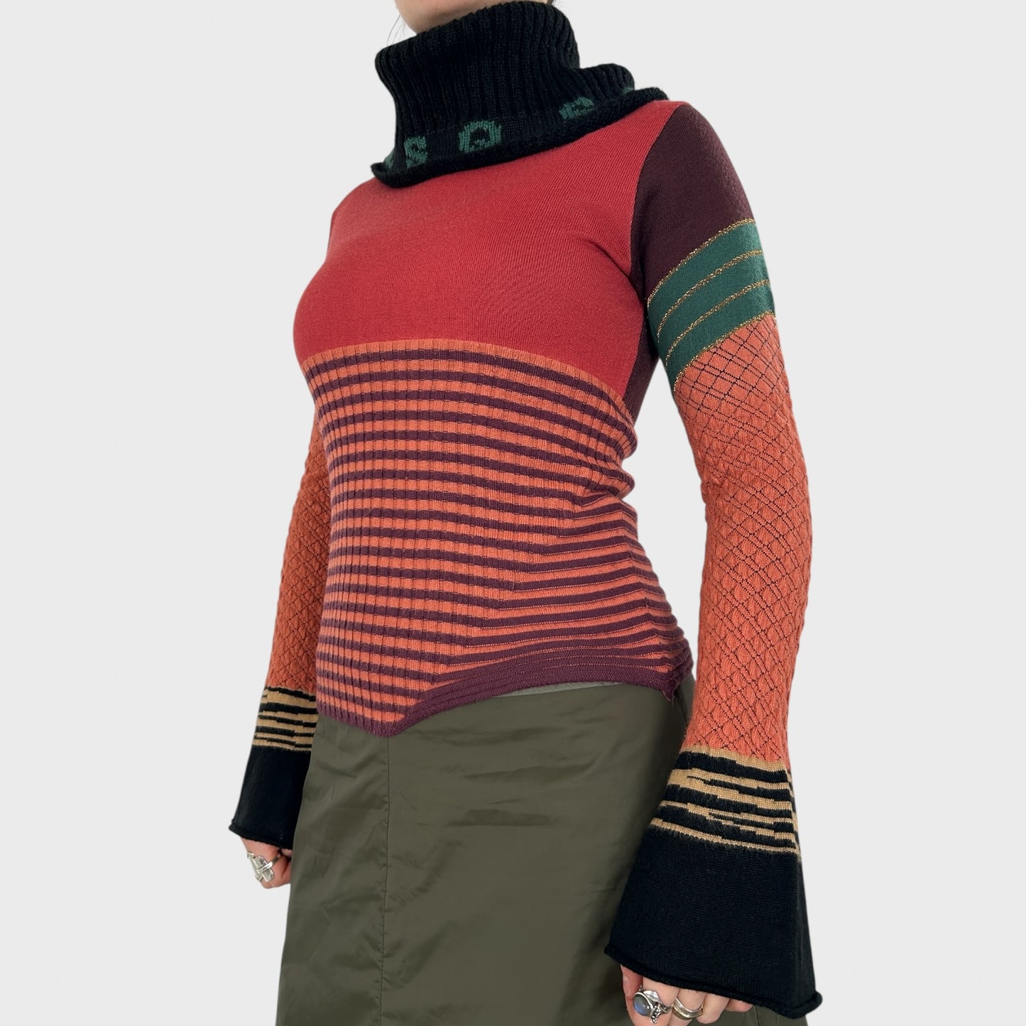 Save The Queen Graphic Knit Jumper - S