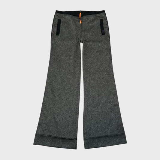 Cop Copine Speckled Wide-Leg Trousers - Size XL