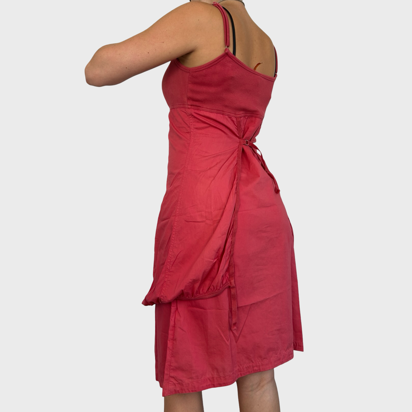 Cop Copine Pink Button Summer Dress - S/M