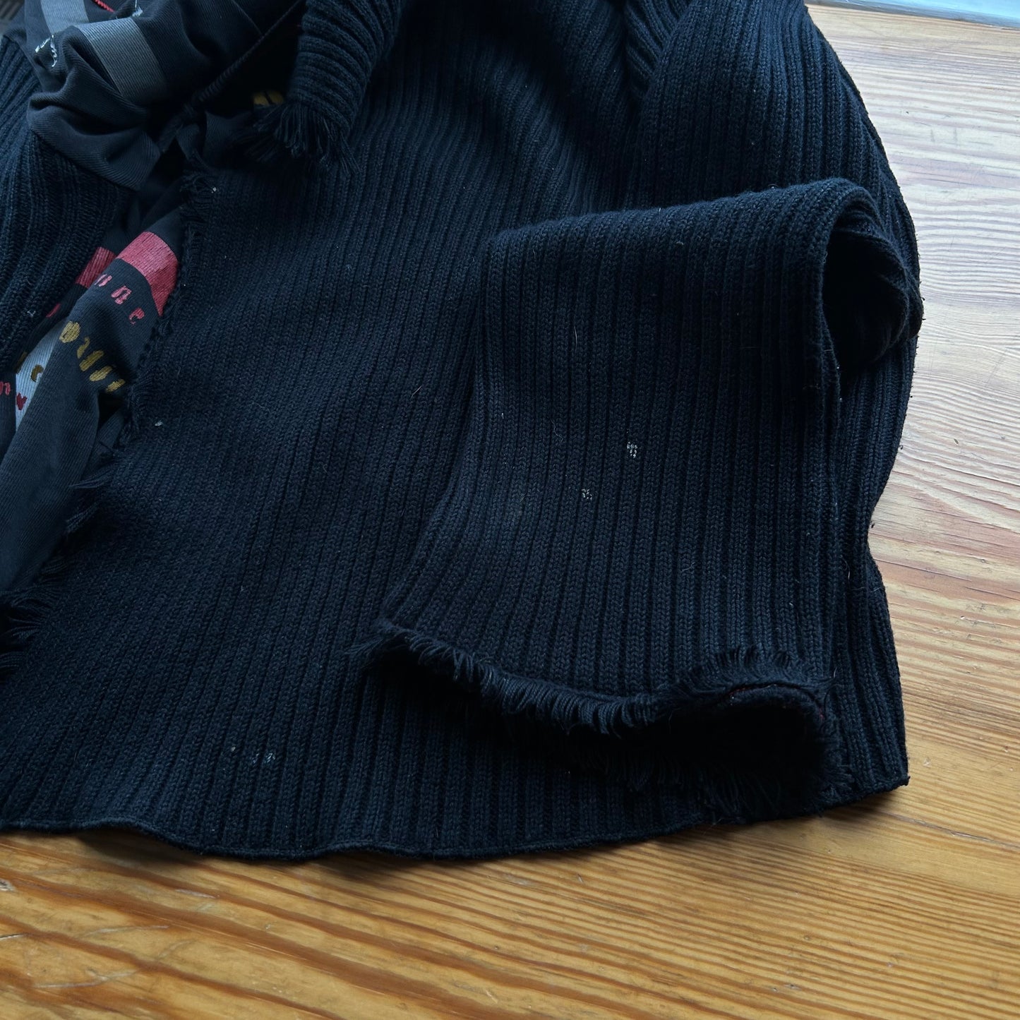 Cop Copine Crossover Bi-Material Jumper- M/L (faulty!)