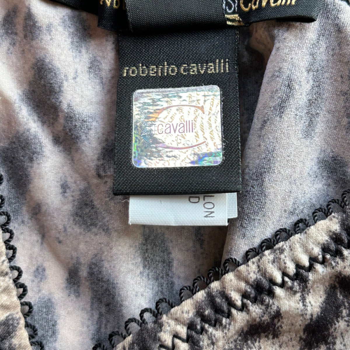 Roberto Cavalli Animal Print Cami Top - S/M