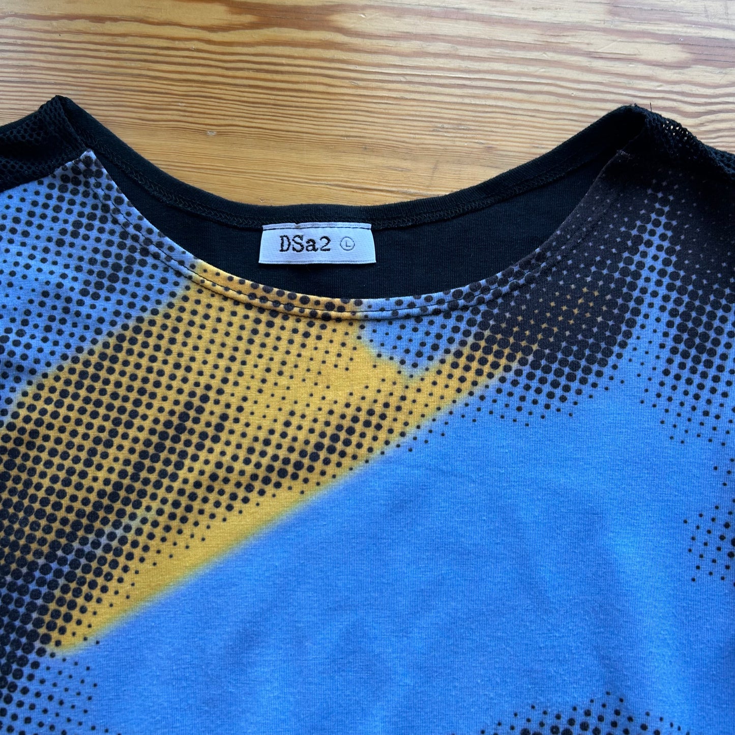 Vintage Graphic Pop Art Print Top - M