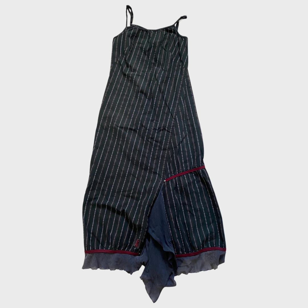 Cop Copine asymmetric strappy dress