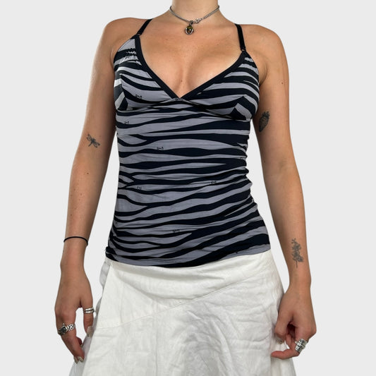 Dolce & Gabbana Zebra Print Cami Top - S