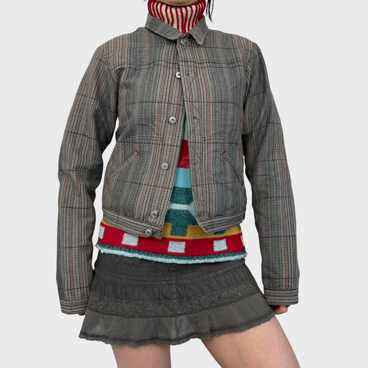 Marithé + François Girbaud Checked Jacket - S/M
