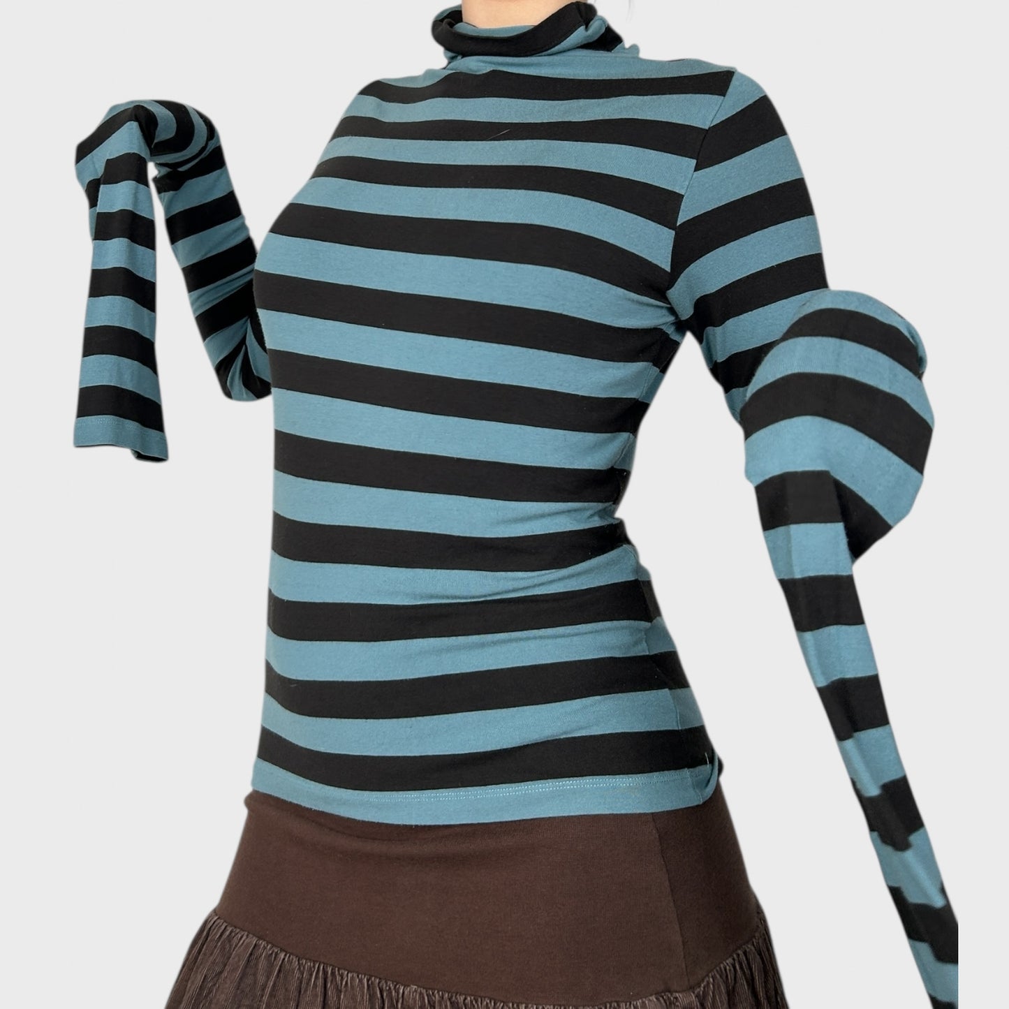 Cop Copine Striped Long Sleeve - S