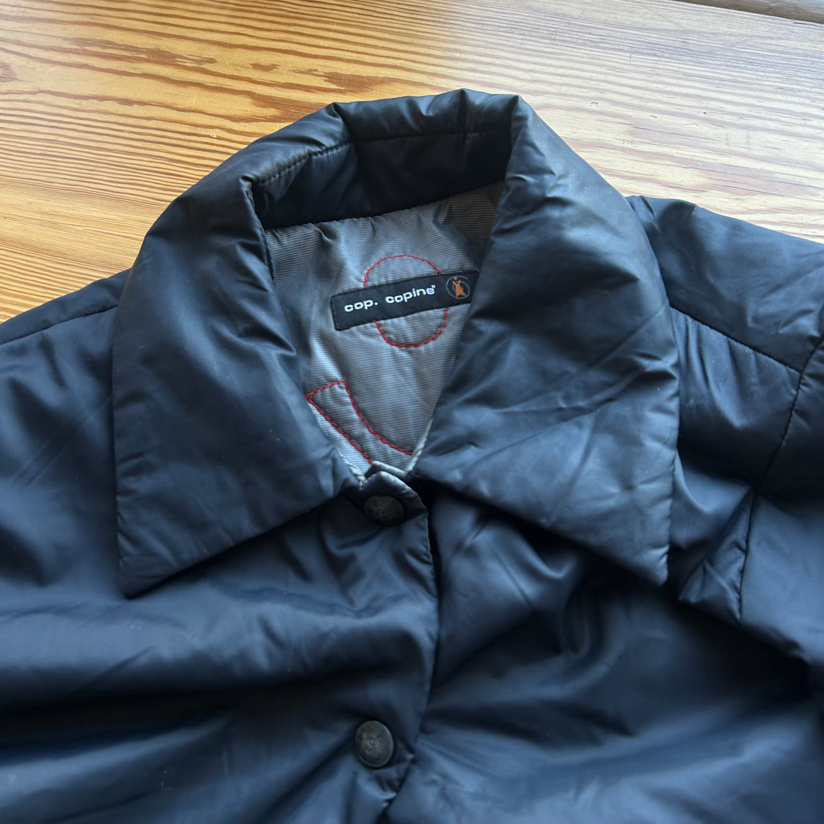 Cop Copine Puffer with Bag Pocket Detail - S