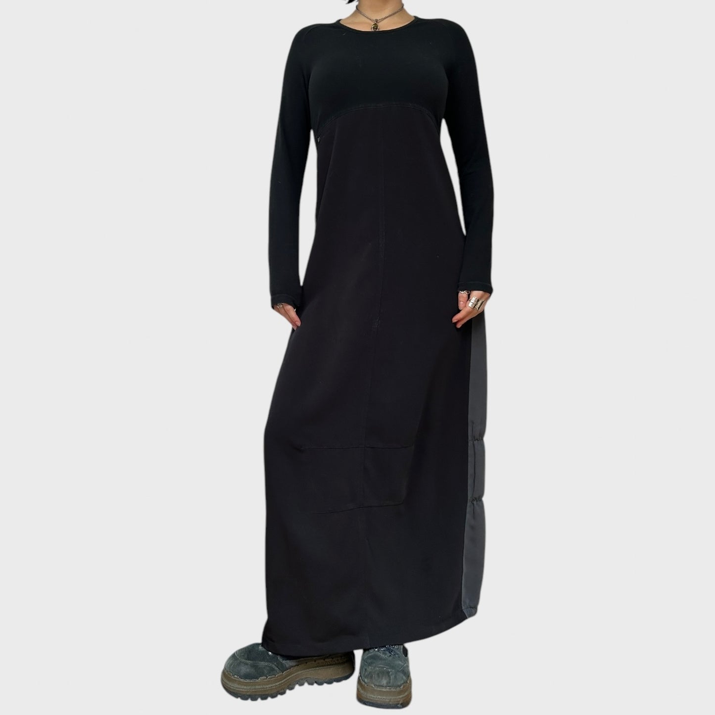 Vintage Cop Copine Archival Ruched Maxi Dress