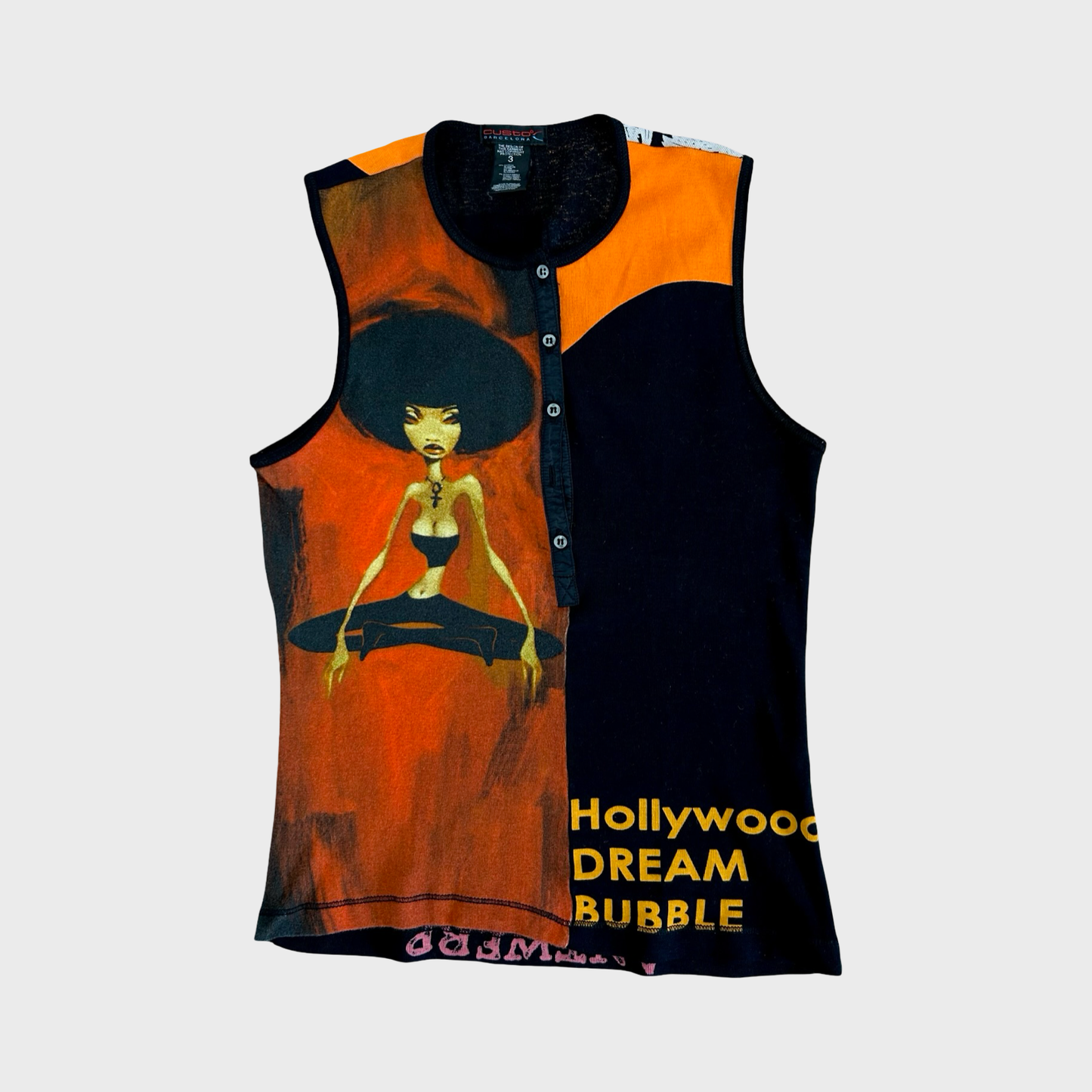 Custo Barcelona Graphic Tank Top - M