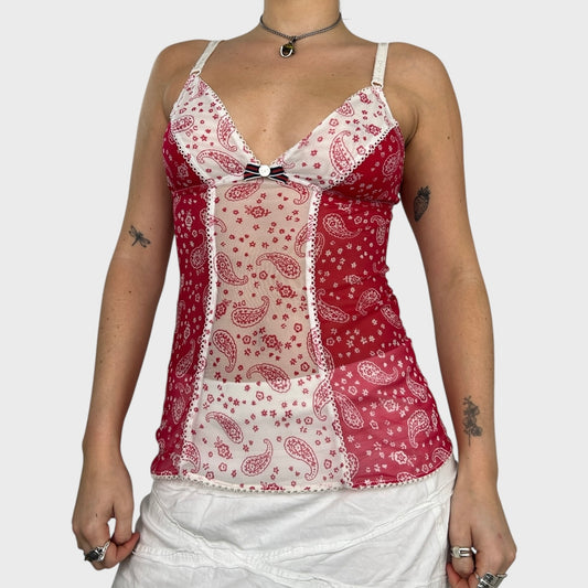 Dolce & Gabbana Mesh Cami – S/M