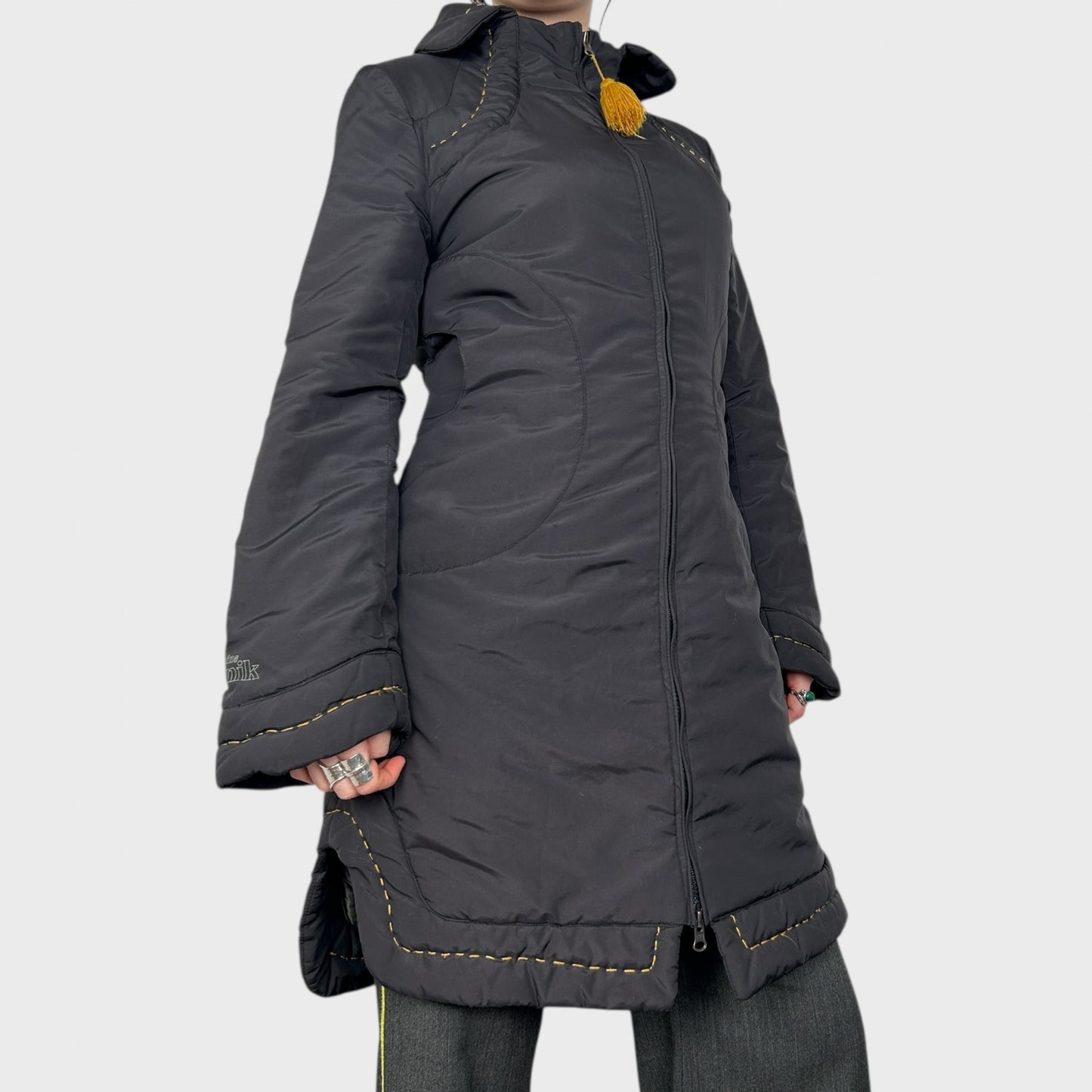 Cop Copine Double Zip Puffer Coat - S