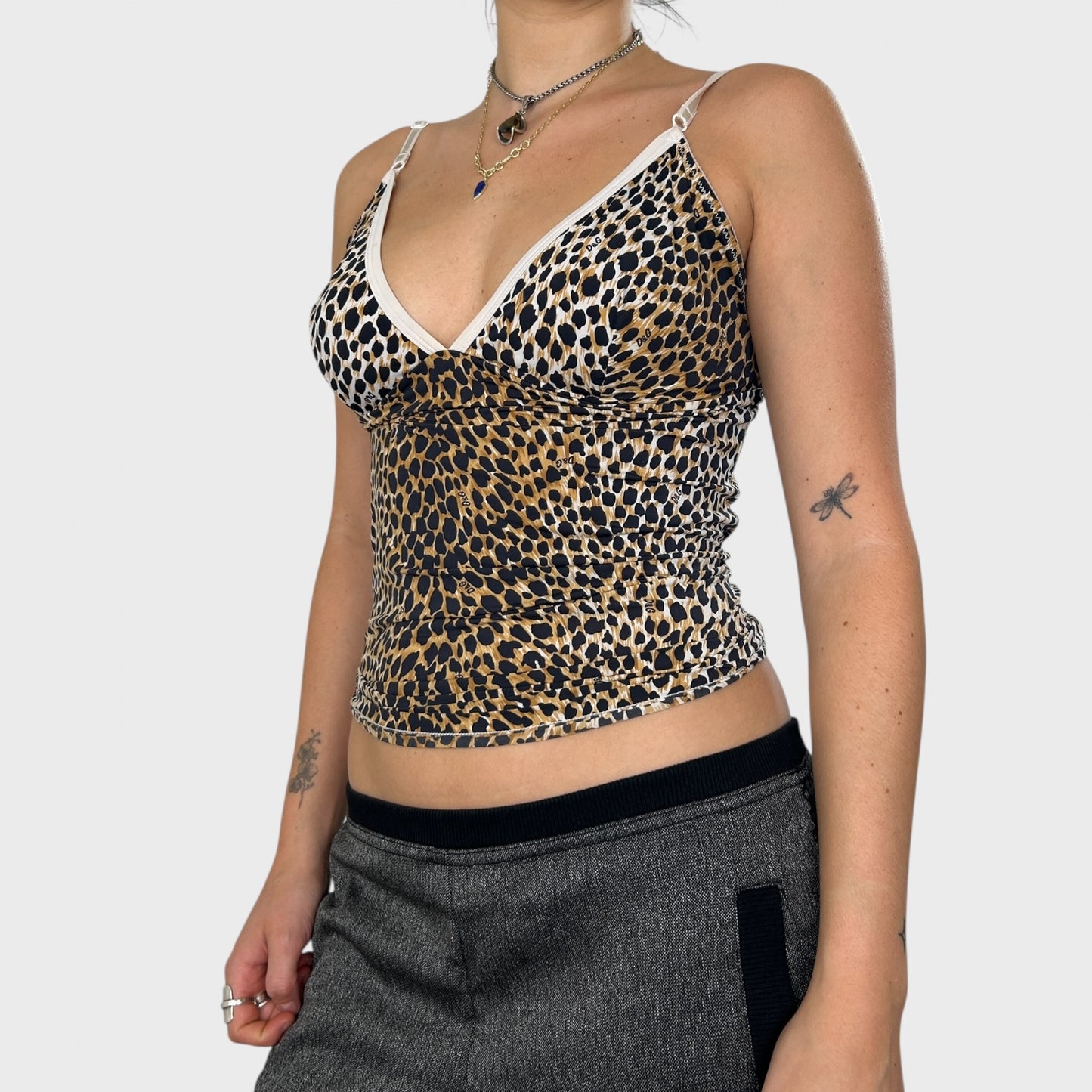 Dolce & Gabbana Cheetah Print Cami - Size M