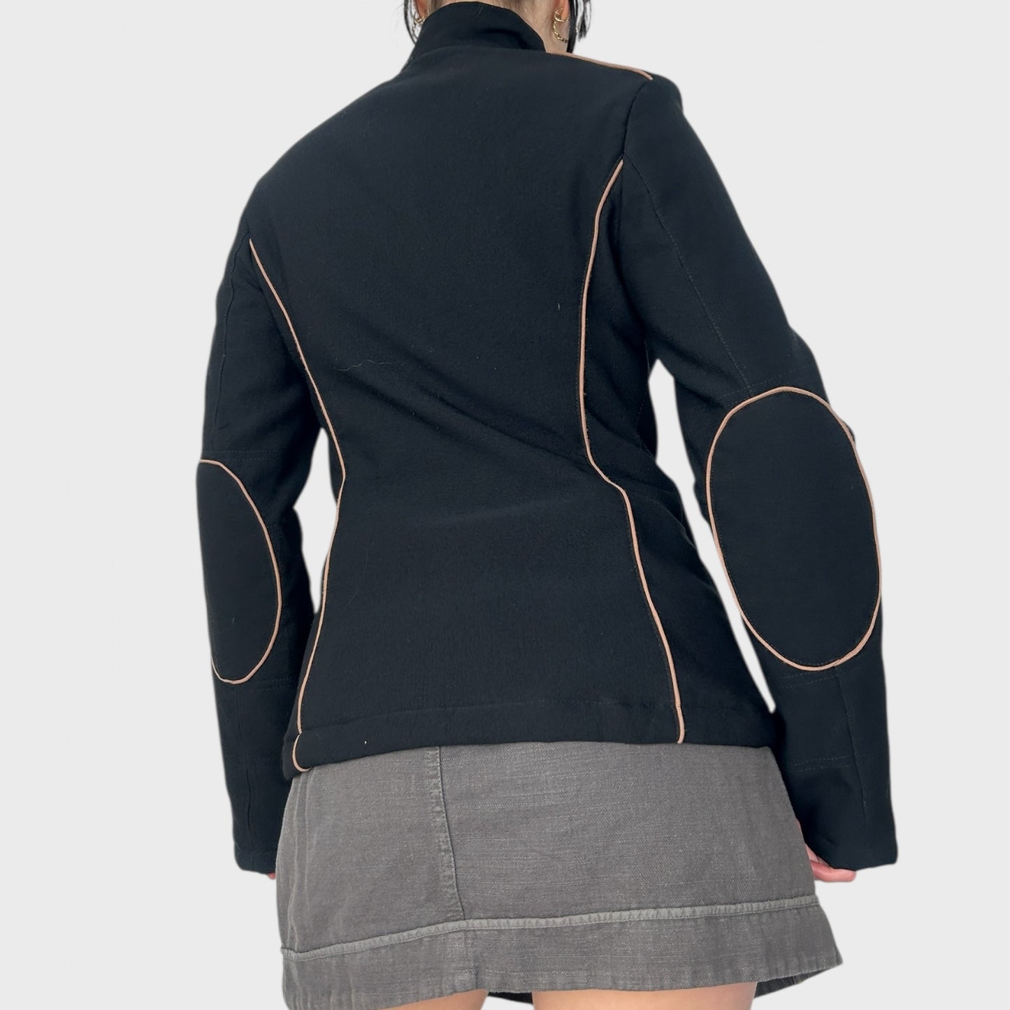 Dolce & Gabbana Black Fitted Jacket - S