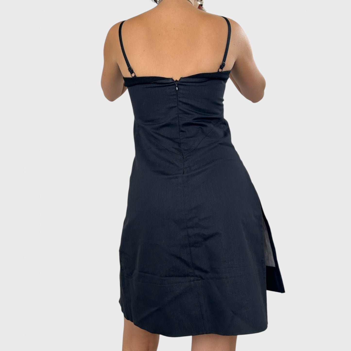 Cop Copine Black Mini Dress