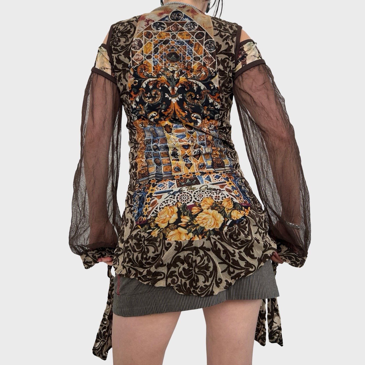 Save the Queen Fairy Mesh Long Sleeve Top - S/M