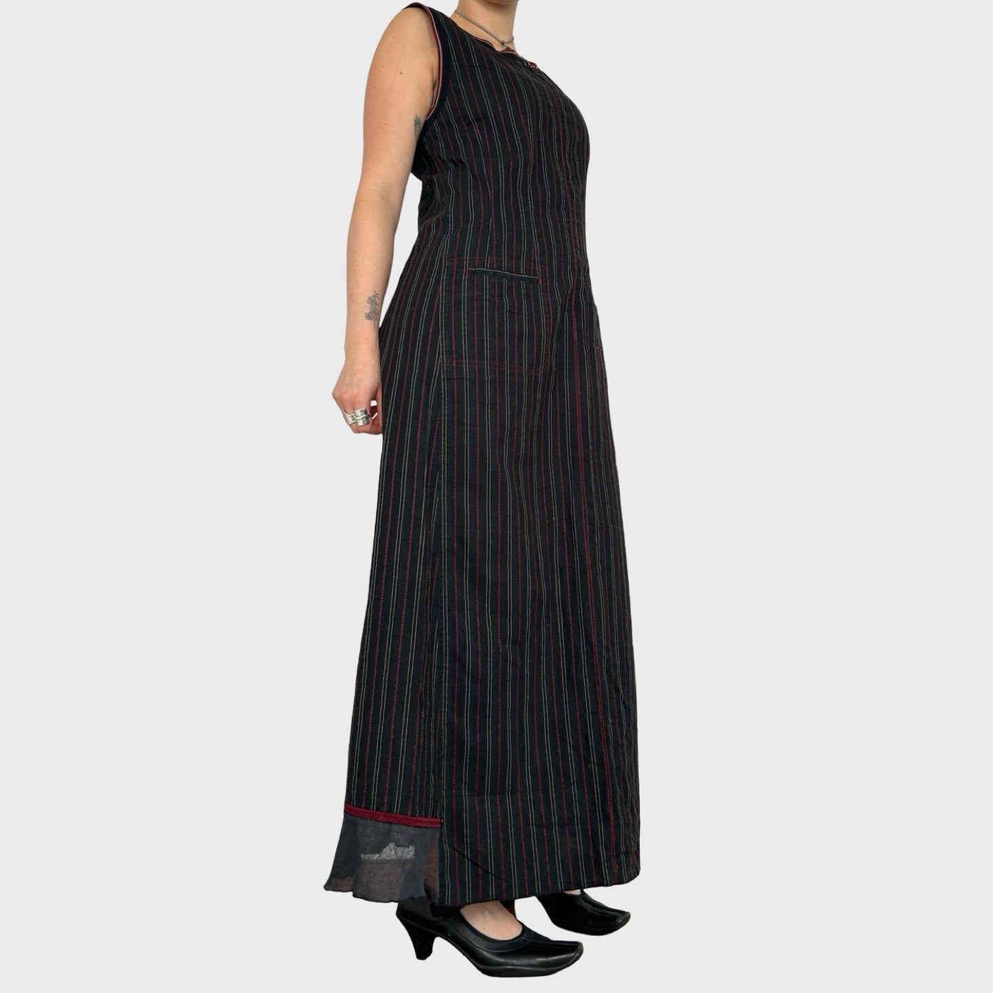 Cop Copine Striped Maxi Dress - M/L