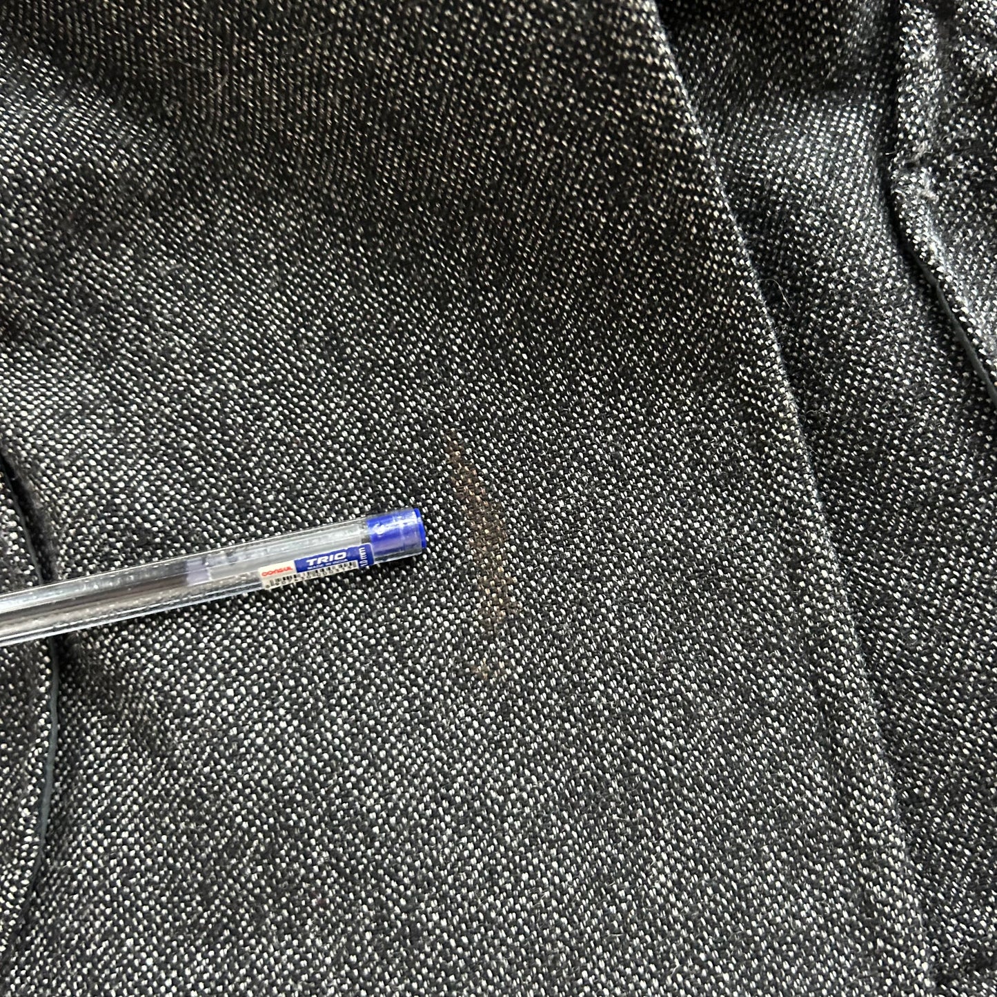 Cop Copine Grey Wool Peacoat - M