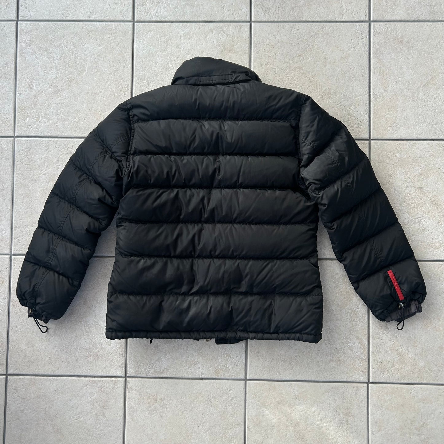 Vintage Black Prada Sport Puffer Jacket