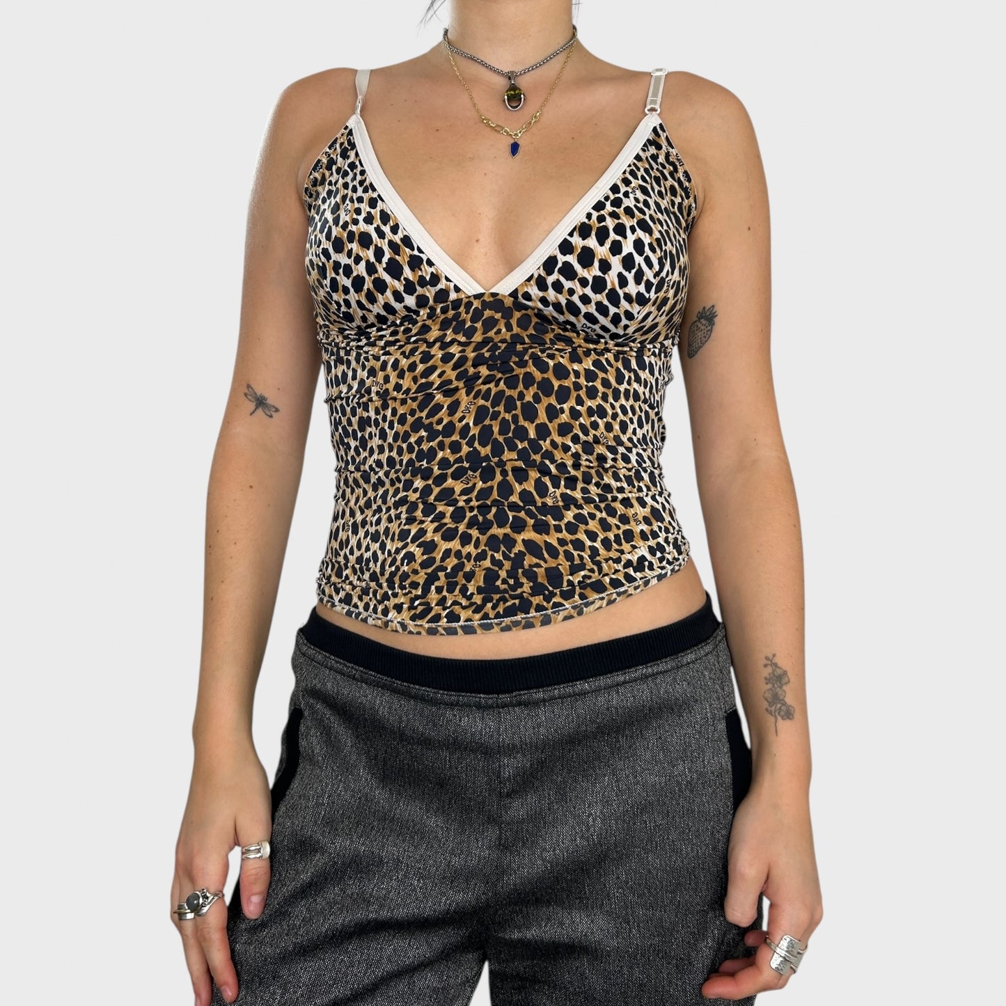 Dolce & Gabbana Cheetah Print Cami - Size M