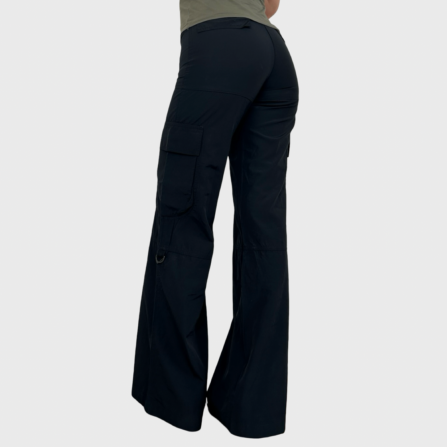 Cop Copine Black Cargo Trousers - XS/S