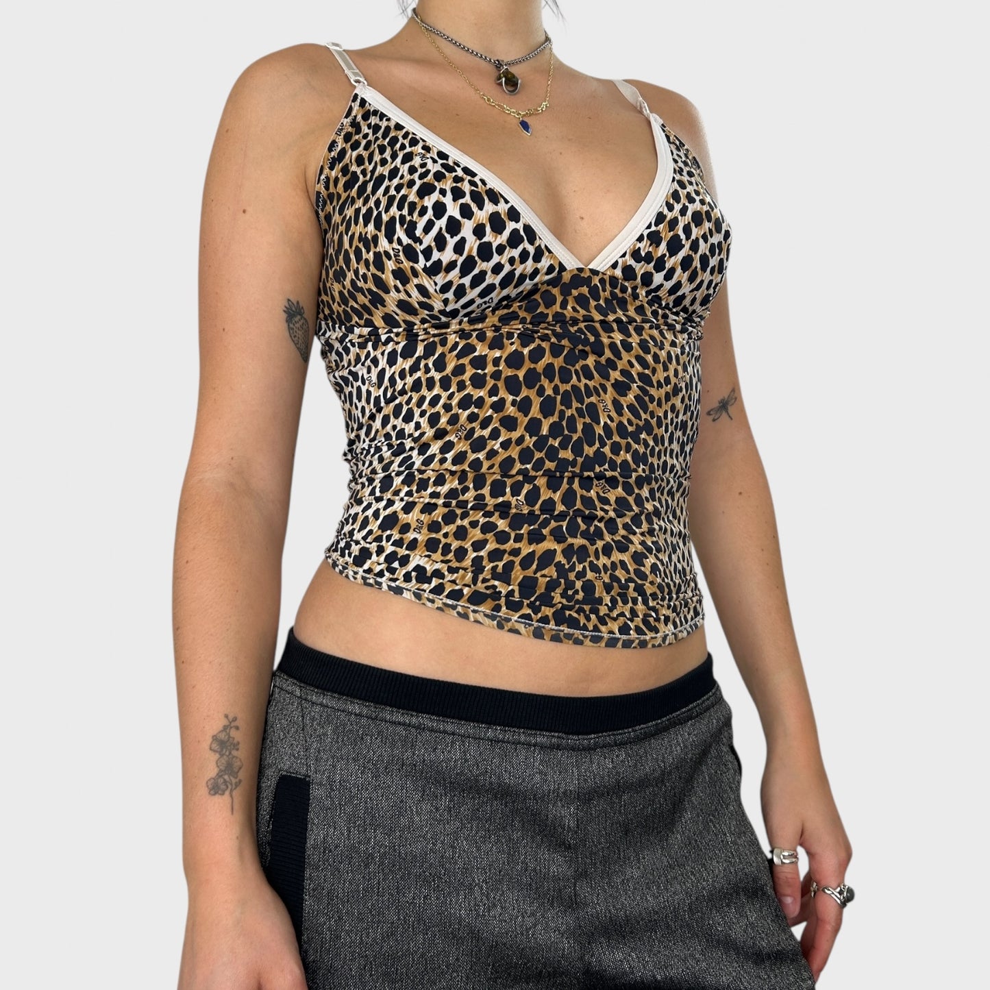Dolce & Gabbana Cheetah Print Cami - Size M