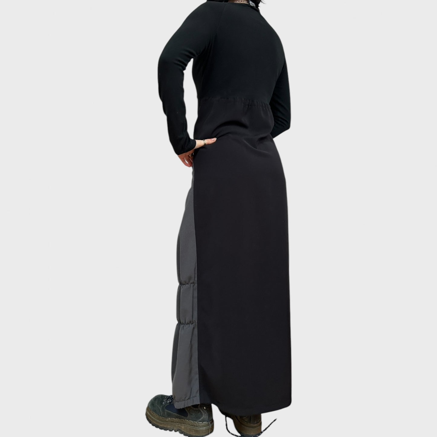 Vintage Cop Copine Archival Ruched Maxi Dress