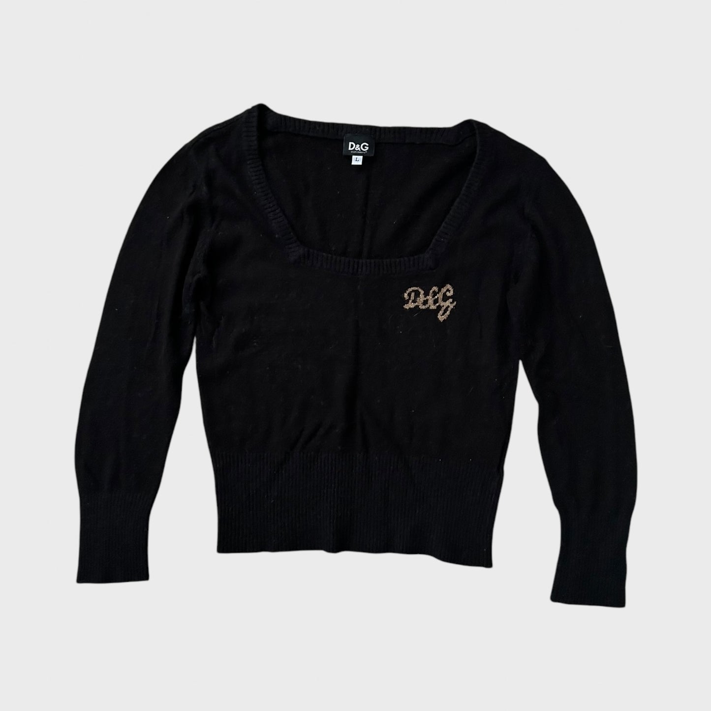 Dolce & Gabbana Espresso Brown Angora Wool Jumper