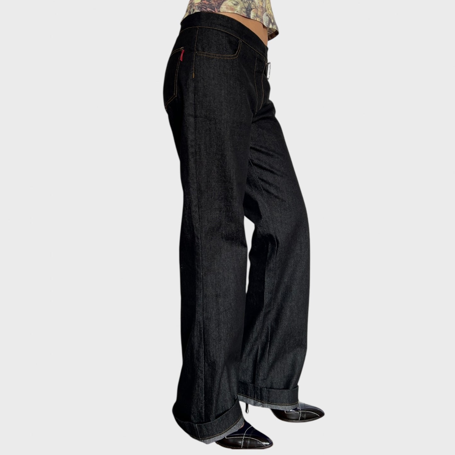 Cop Copine Buckle Jeans - Size L